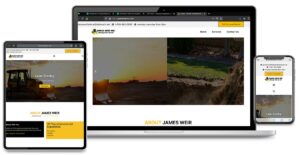 Custom Website Design, Search Engine Optimization and Graphic Design for James Weir Inc.