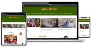 Graphic Design and Website Design for Maria Broom