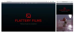 Flattery Films – A Sleek Digital Home for Hollywood Storytellers: a modern WordPress site that reflects their sophistication and experience